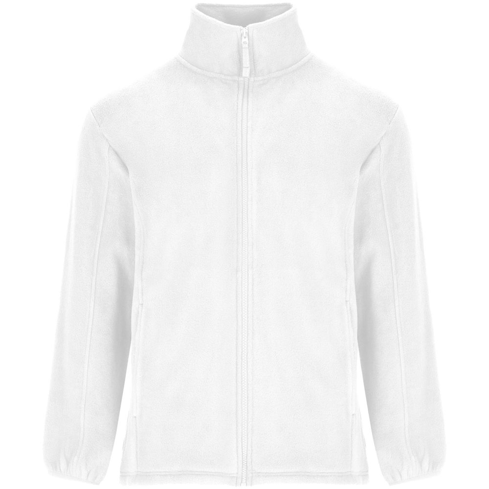 Artic men's full zip fleece jacket - White