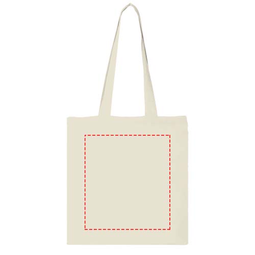 Carolina 100 g/m² cotton tote bag 7L