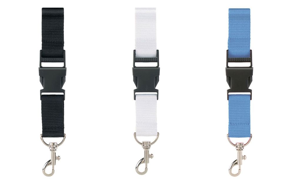 100% rPET lanyard 2,5 cm