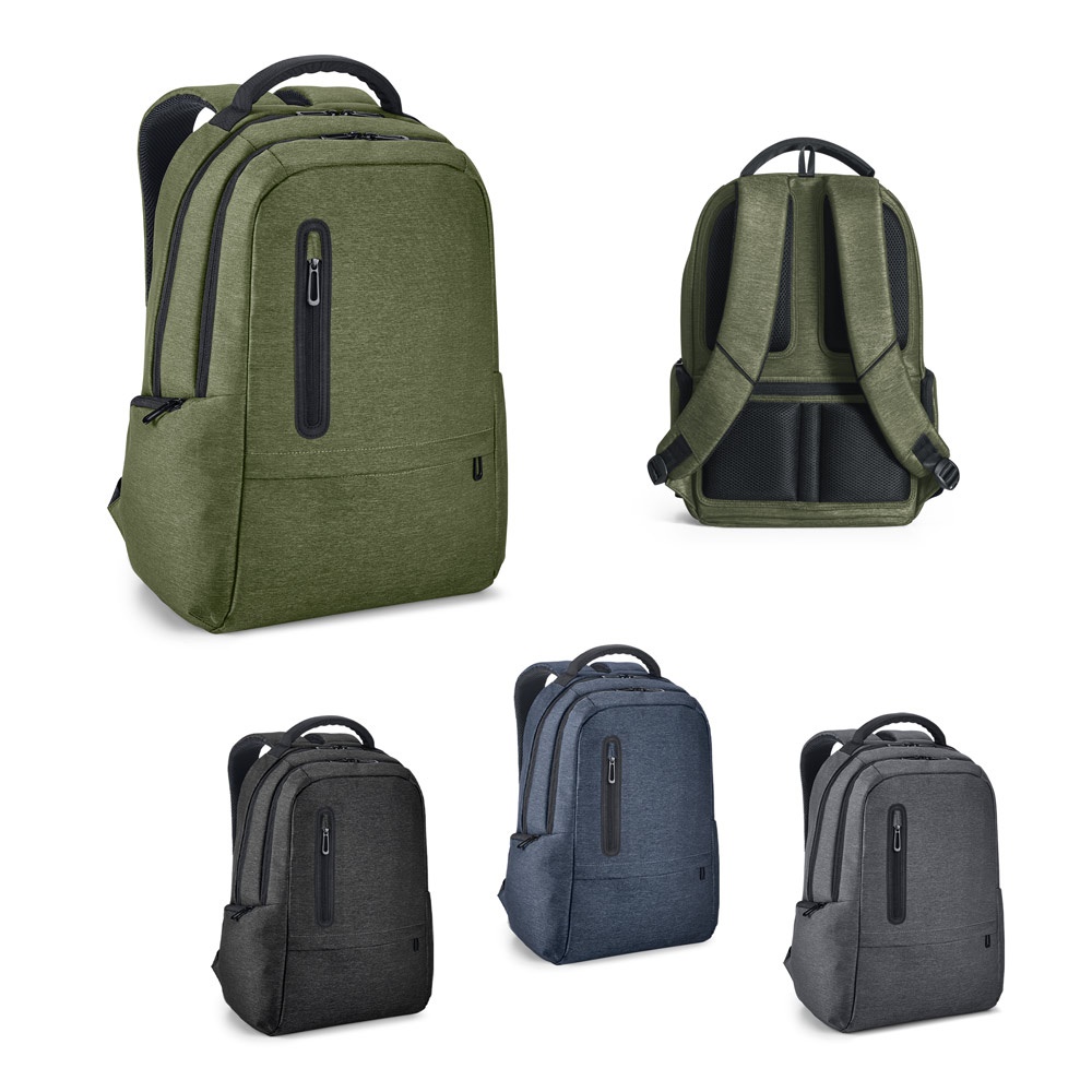 BOSTON. Αδιάβροχο σακίδιο laptop 2Tone Nylon 17''