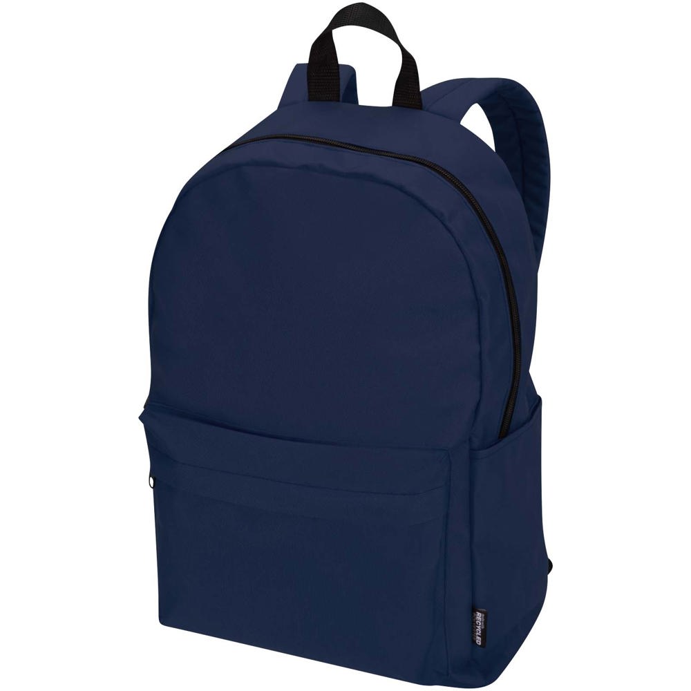 Byron 14" GRS recycled city laptop backpack 16L - Navy