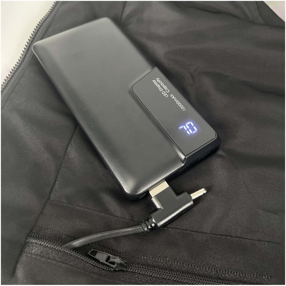 SCX.design G01 heated bodywarmer with power bank