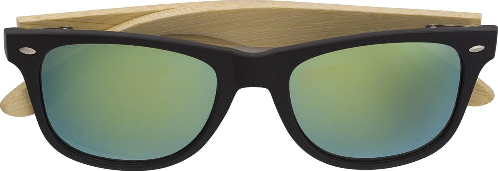 ABS and bamboo sunglasses Luis - Yellow