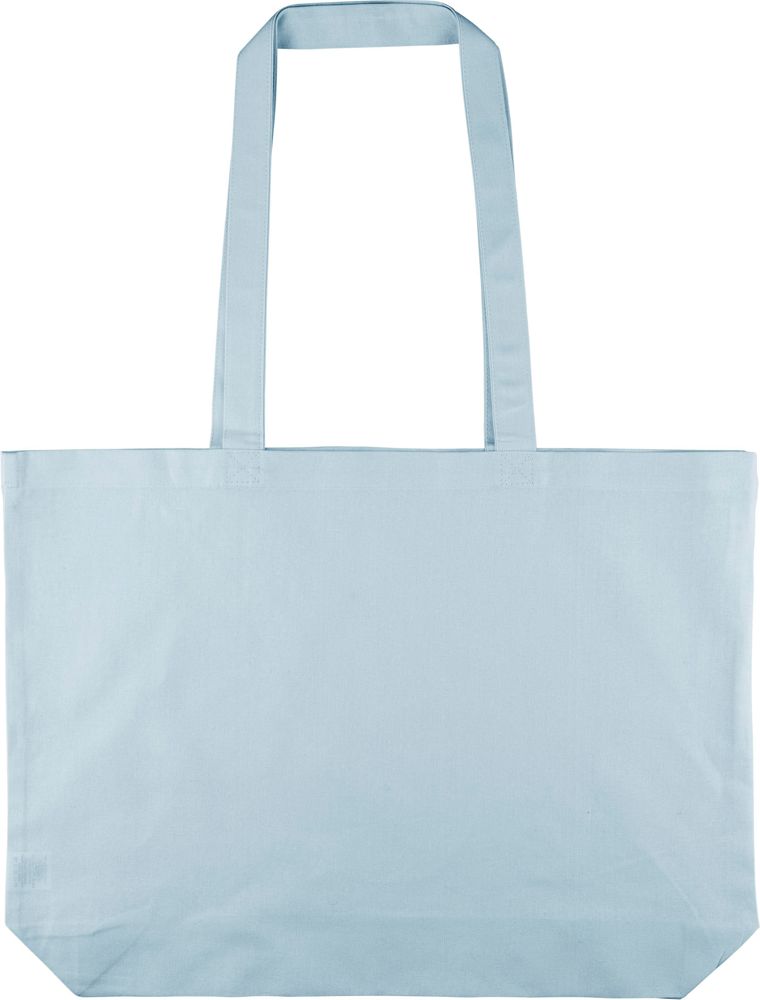 Cotton (140 gsm) shopping bag Tarin - Pastel Blue