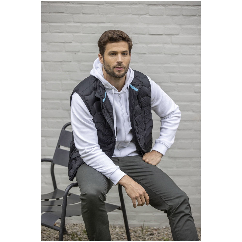 Petalite men's GRS recycled insulated down bodywarmer
