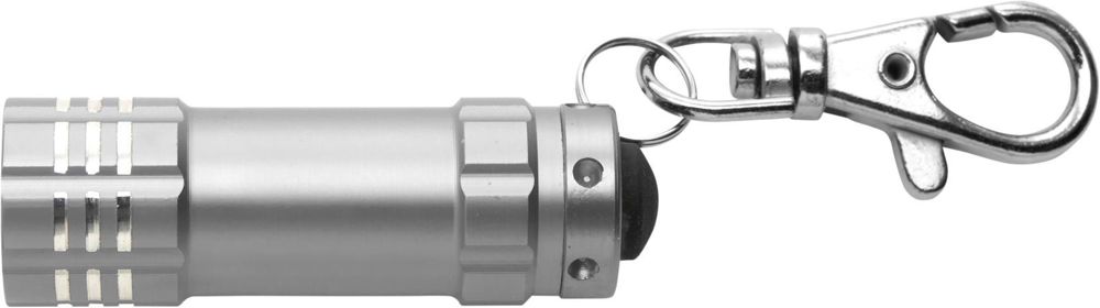 Aluminium 2-in-1 key holder Anna - Silver