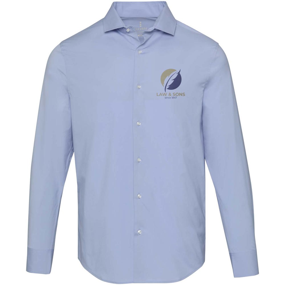 Carnelian 133 g/m² poplin men's shirt