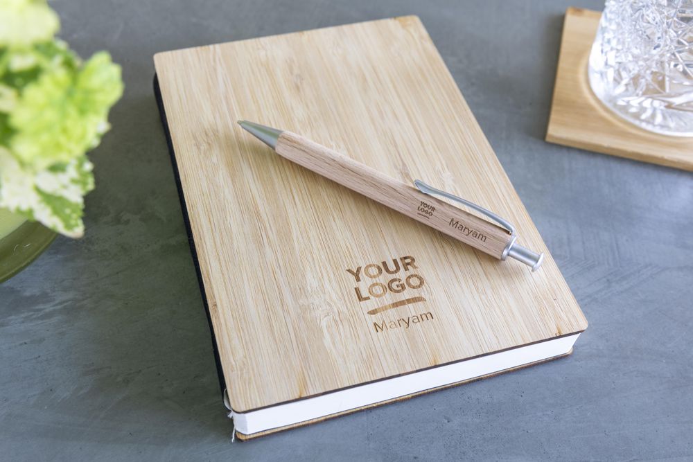 Bamboo cover notebook Jo