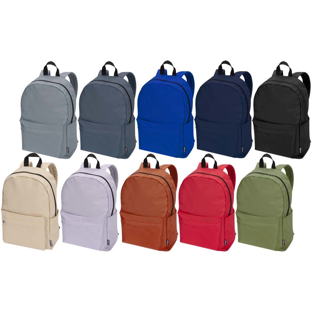Byron 14" GRS recycled city laptop backpack 16L