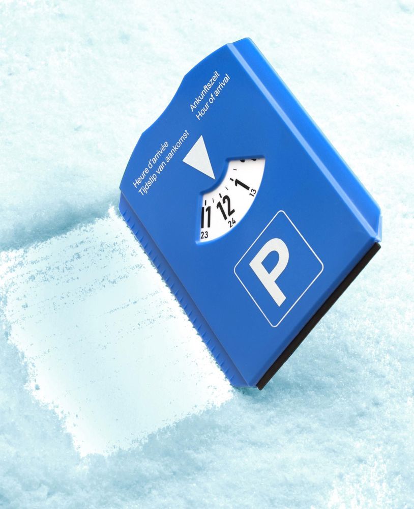 Plastic 2-in-1 parking disc Teddie