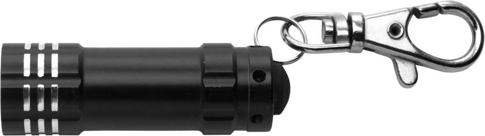 Aluminium 2-in-1 key holder Anna - Black