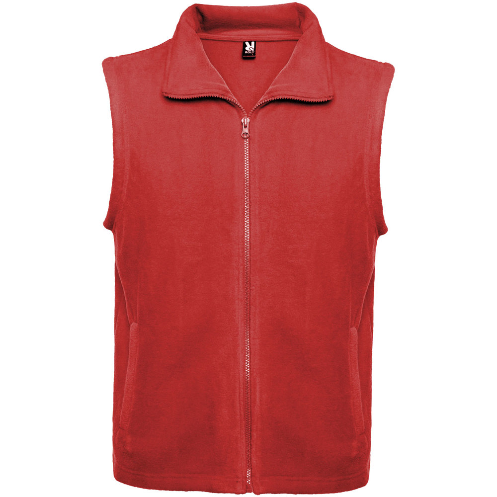 Bellagio unisex fleece bodywarmer - Red