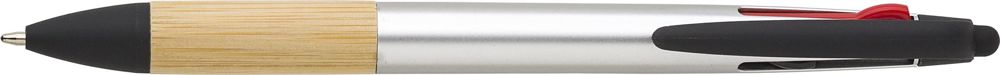 ABS 3 Color ink ballpen Malachi - Silver