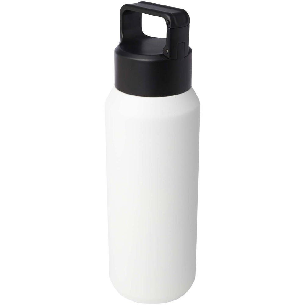 Astra 600 ml RCS recycled stainless steel copper vacuum insulated water bottle (carbonated safe) - White