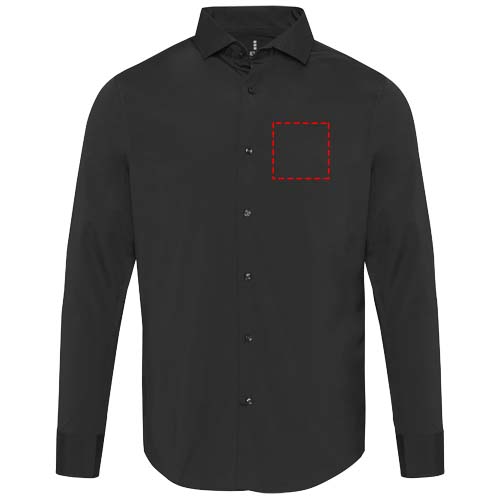 Carnelian 133 g/m² poplin men's shirt