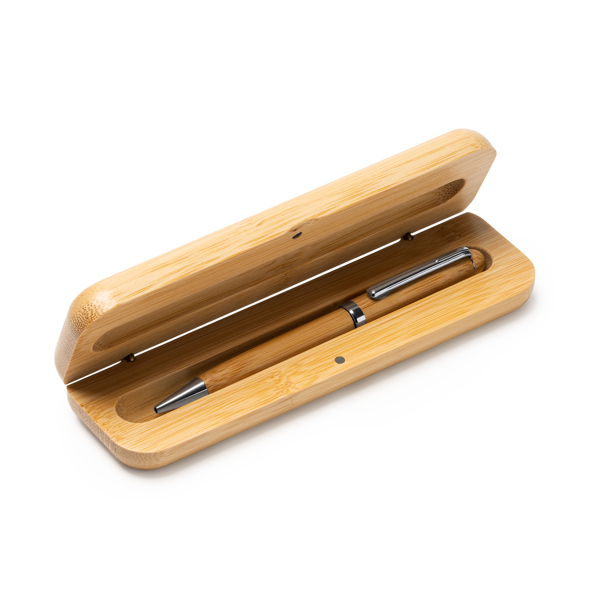 BALL PEN CASE BODONI NATURAL