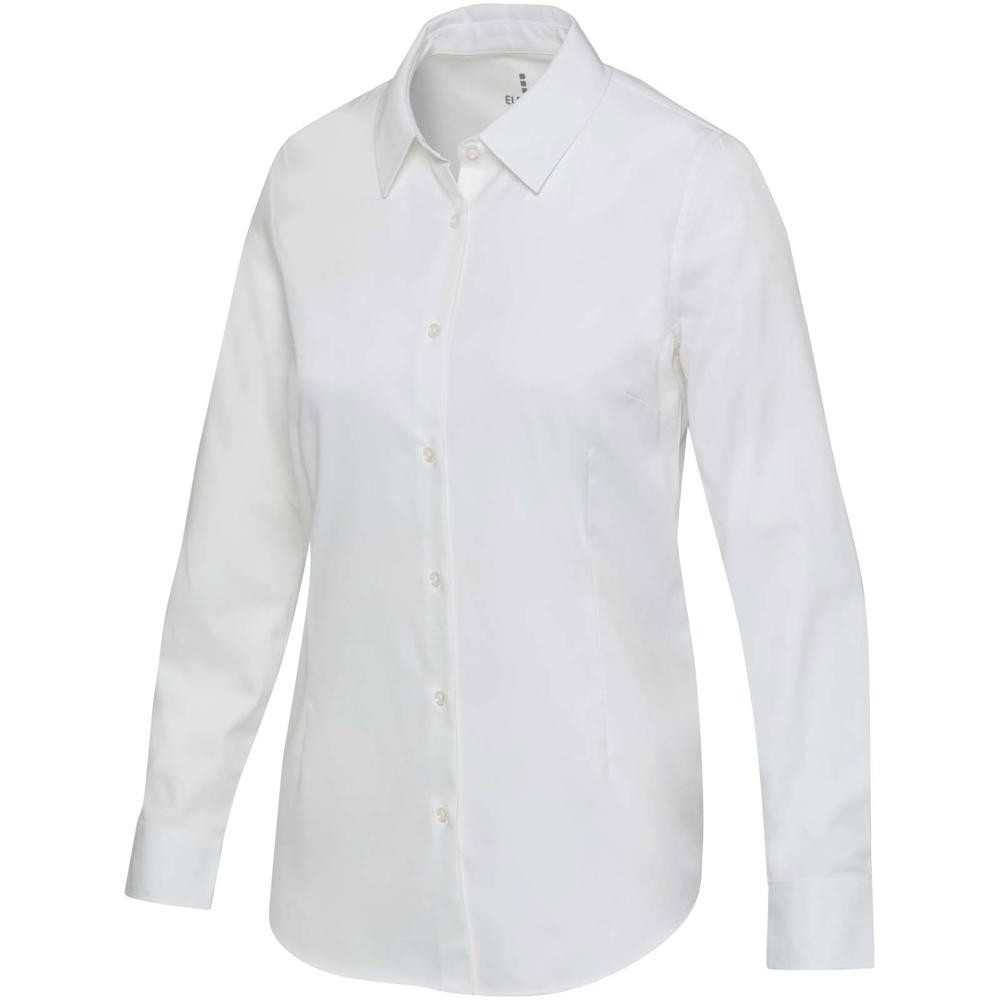 Citrine 185 g/m² twill women's shirt - White
