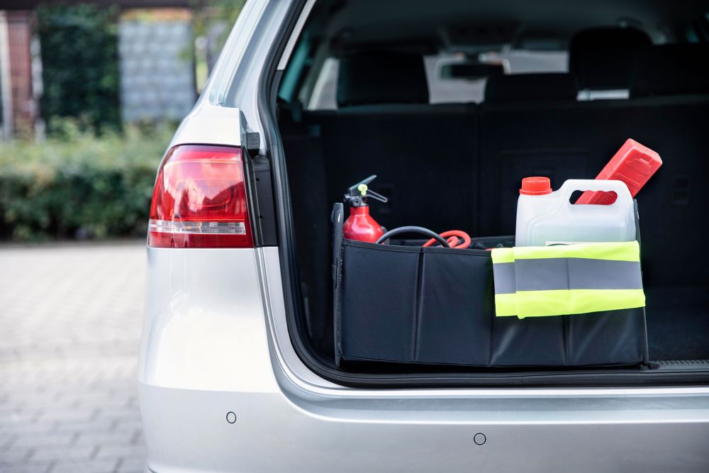 Polyester (600D) car organizer Simon