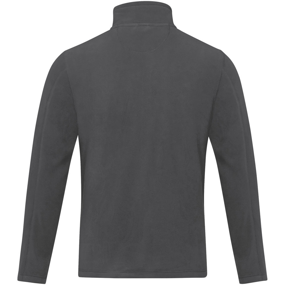 Amber men's GRS recycled full zip fleece jacket