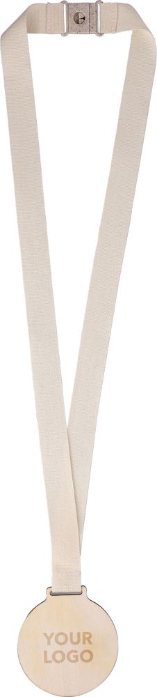 Basswood medal Koa