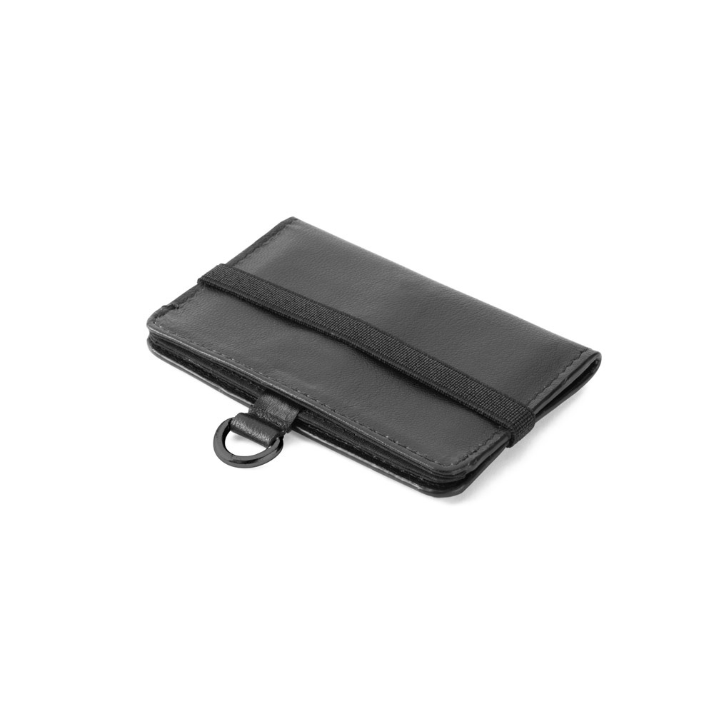 ORVYN. Δερμάτινο πορτοφόλι με μπλοκάρισμα RFID για 10 κάρτες