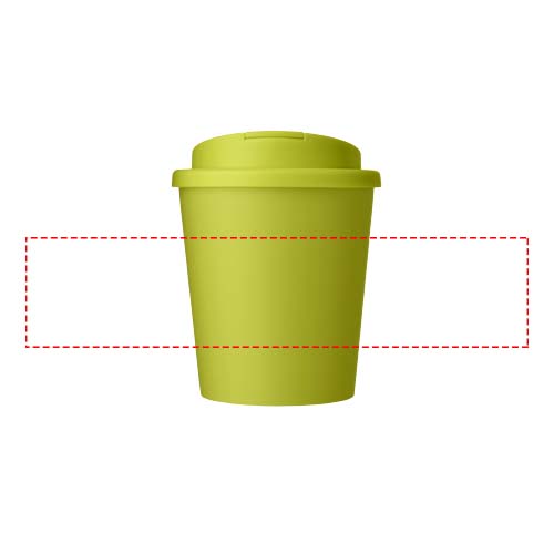 Americano® Espresso Eco 250 ml recycled tumbler with spill-proof lid 