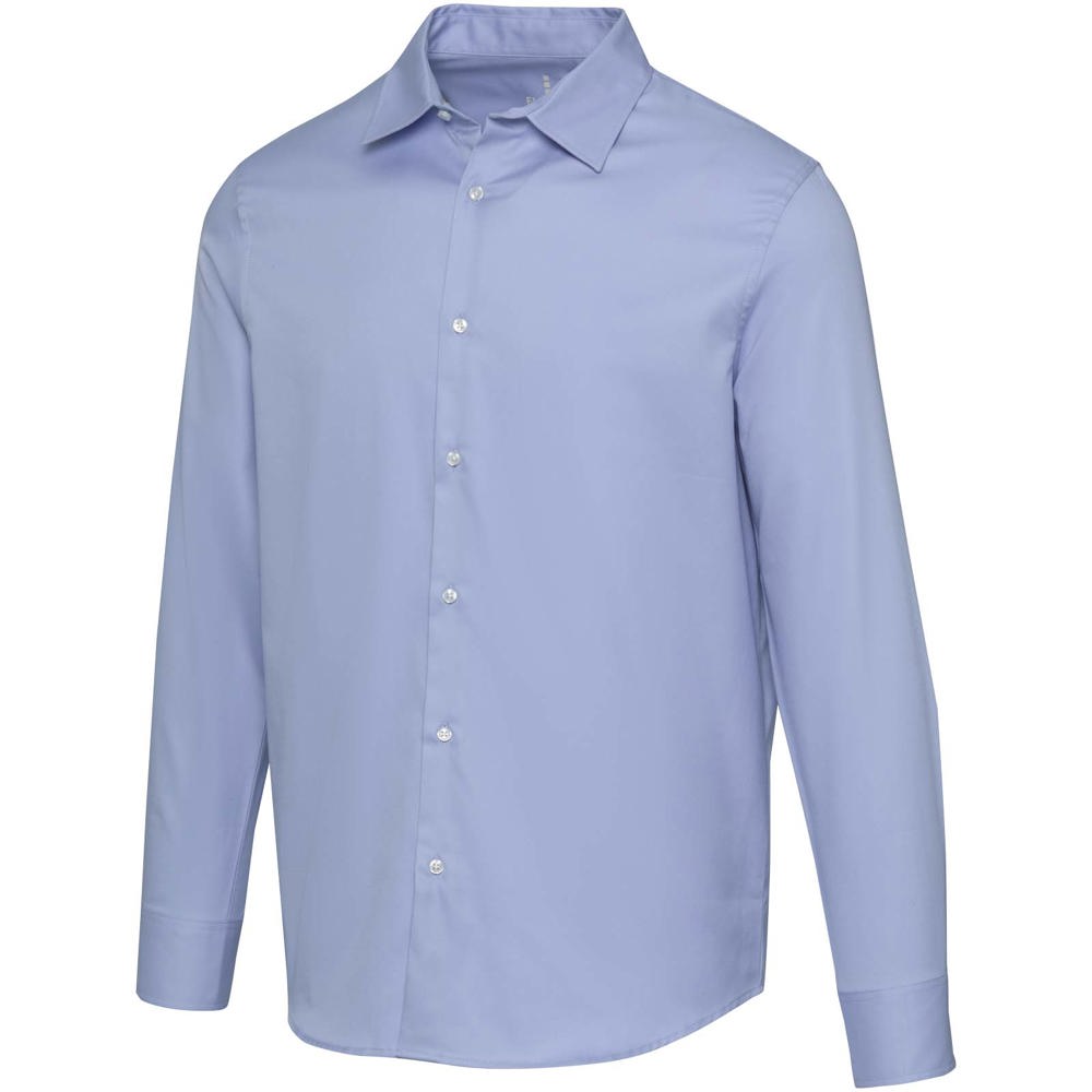 Citrine 185 g/m² twill men's shirt - Light Blue