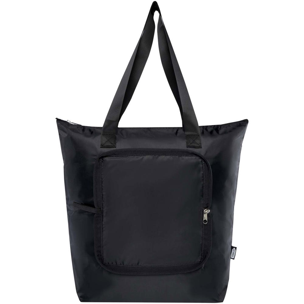 EcoFold RPET foldable tote cooler bag 15L