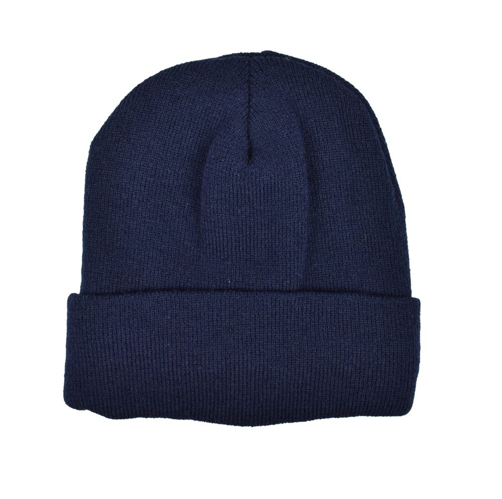 Knitted hat with fleece - Navy (PMS 533c) / Navy