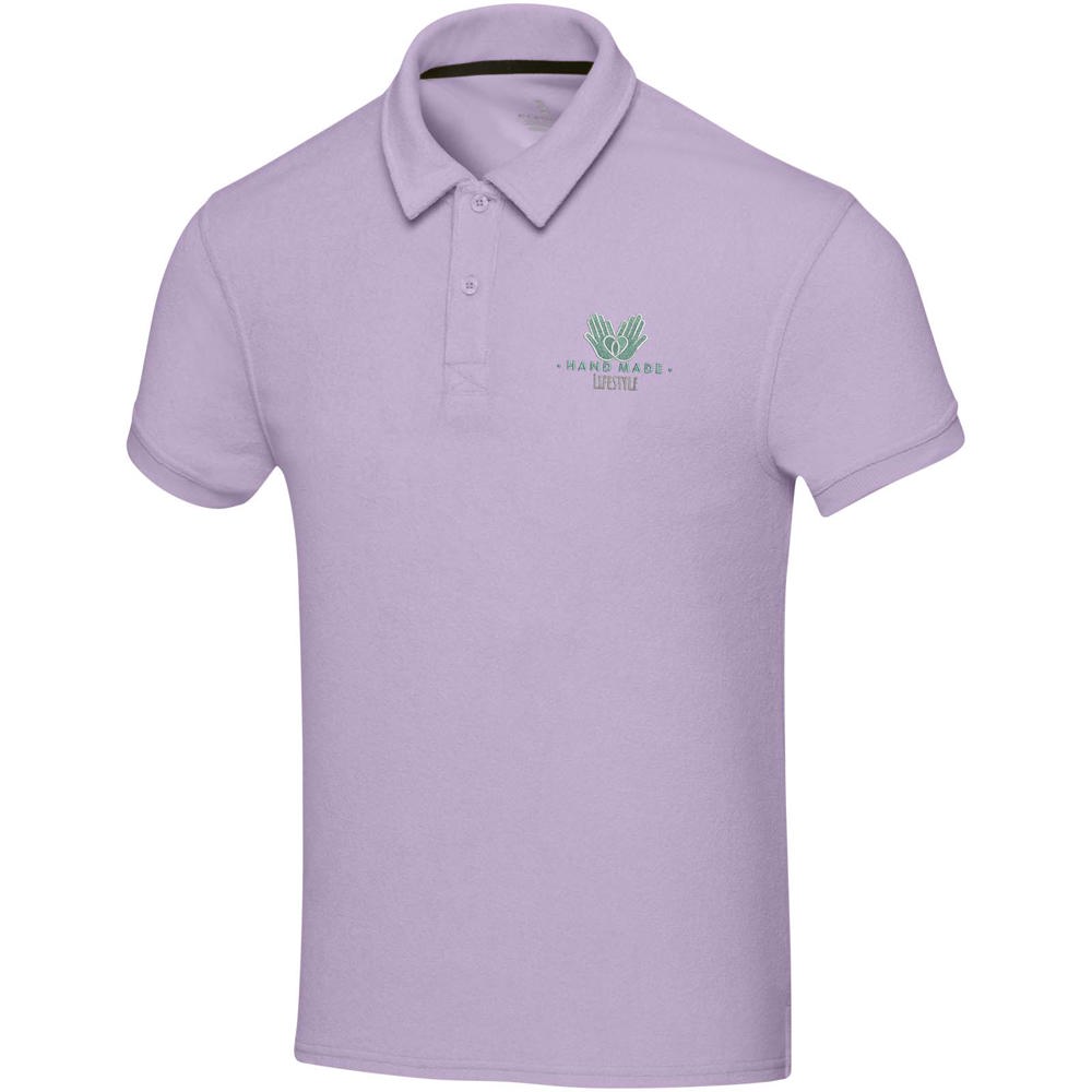 Akoya 230 g/m² GRS recycled terry unisex polo