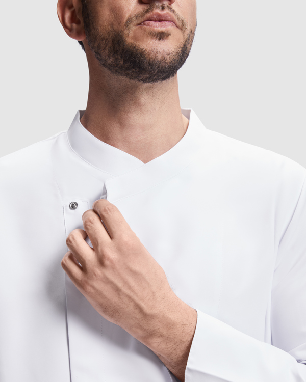 DABIZ CHEF JACKET S/3XL WHITE
