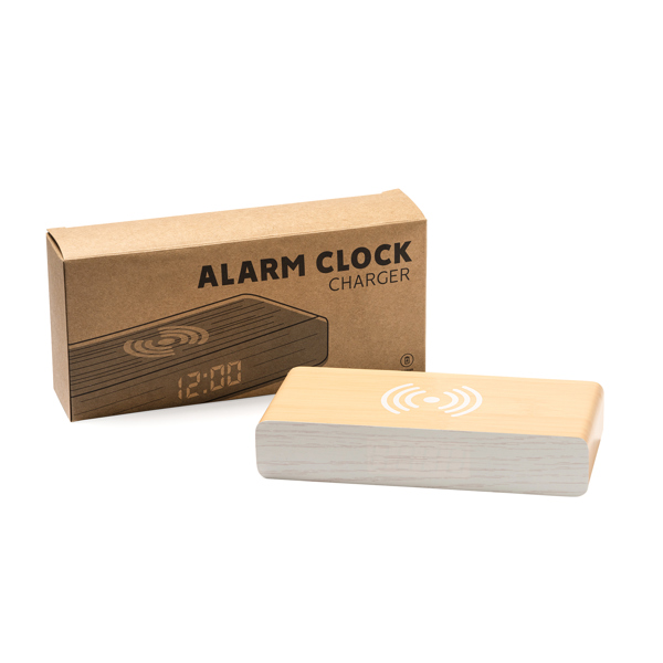 CHARGER CLOCK ICARUS NATURAL