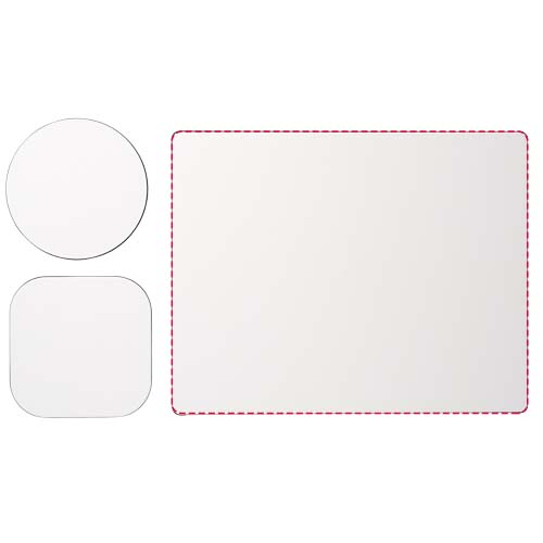 Brite-Mat® mouse mat and coaster set combo 1