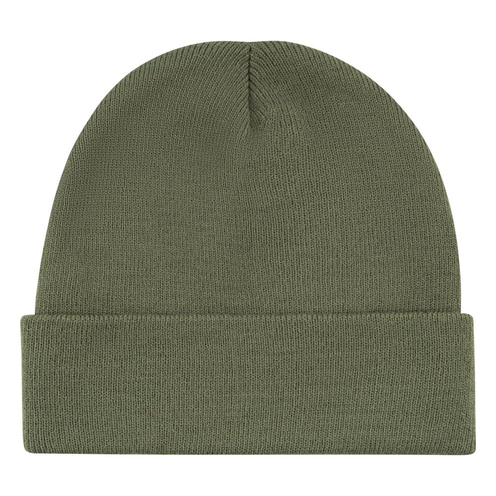 Knitted hat 100% rPET - Olive green (PMS 7764c) / Olive green