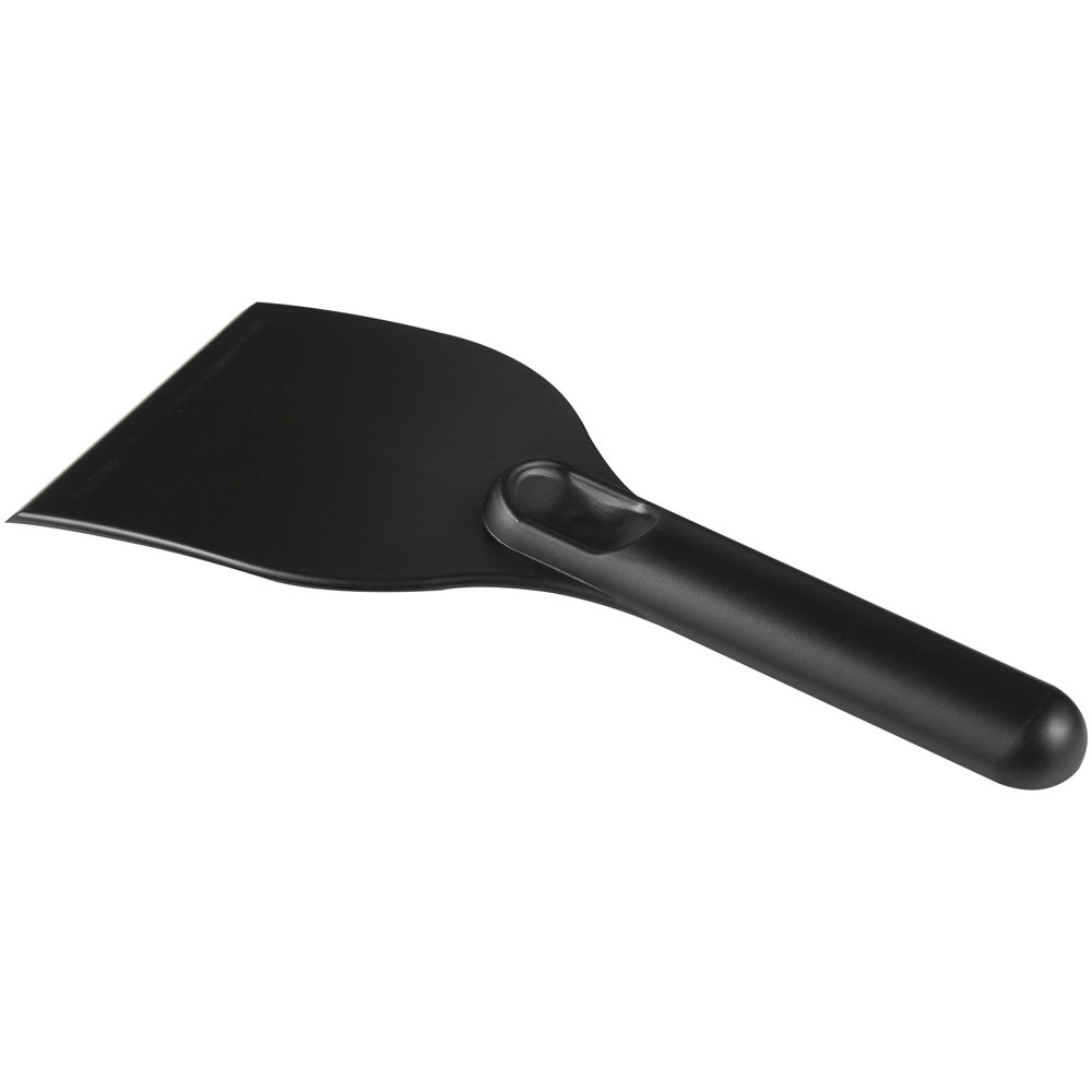 Chilly large recycled plastic ice scraper - Black