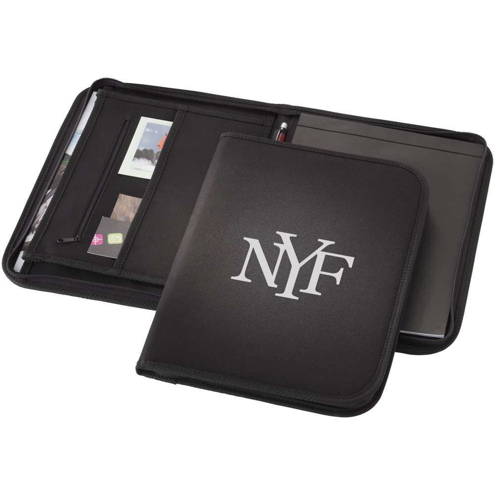 Berkely A4 zippered portfolio