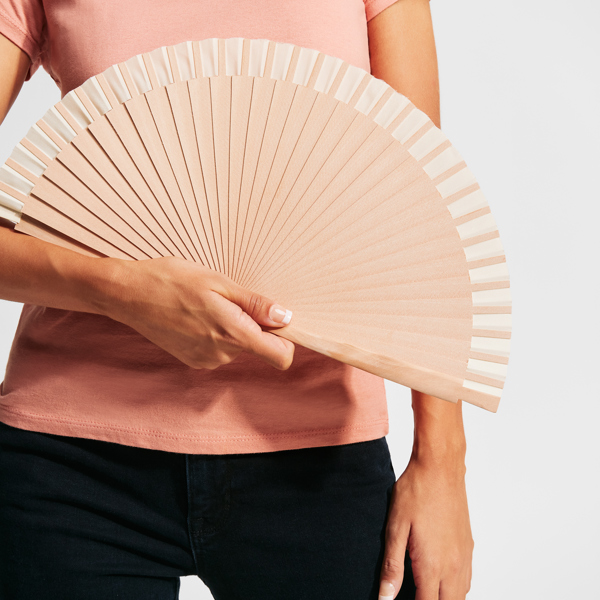 HAND FAN ZANTE NATURAL