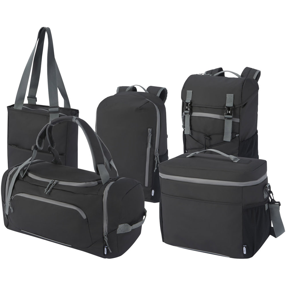 Aqua 14" GRS recycled water resistant laptop tote bag 14L