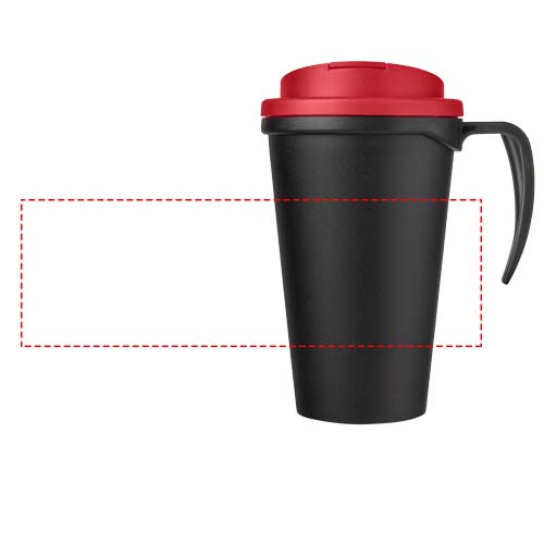 Americano® Grande 350 ml mug with spill-proof lid