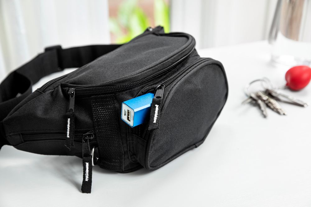 Polyester (600D) waist bag Amari
