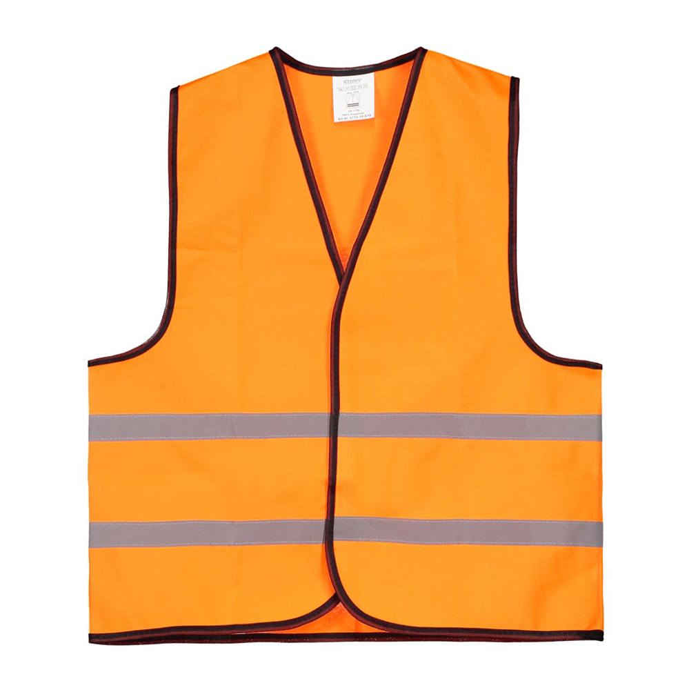 Kids safety jacket 6-12 years - EN 17353 - Orange (PMS 165c) / Orange