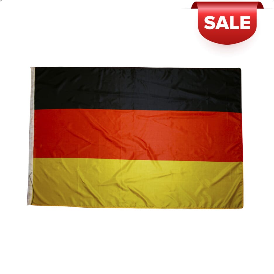 Polyester flag - white - 150 x 100 CM