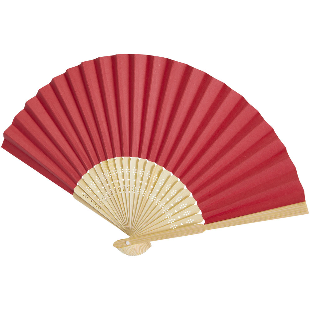 Carmen hand fan - Red