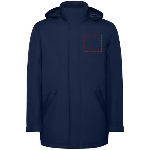 America men's padded parka jacket