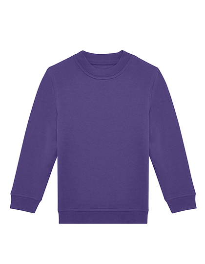 B&C BE INSPIRED - Kids ID.332 Crew Sweatshirt - Radiant Purple