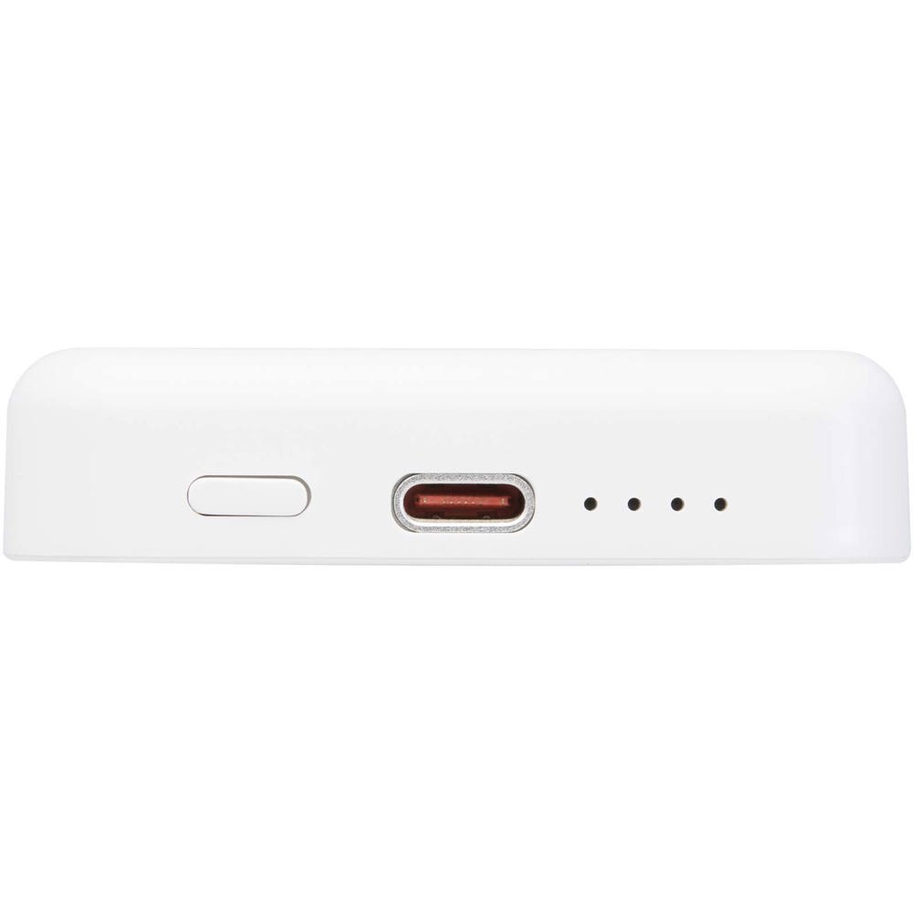 Acrab 5000 mAh 15W magnetic wireless power bank with 20W PD - made from recycled plastic