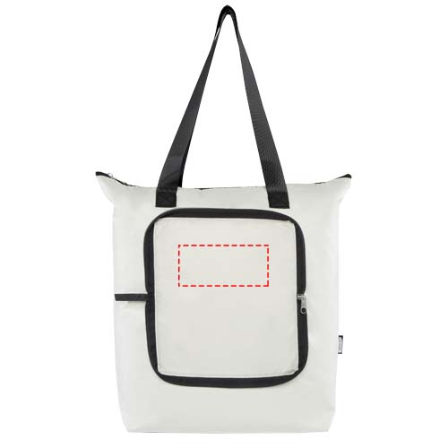 EcoFold RPET foldable tote cooler bag 15L