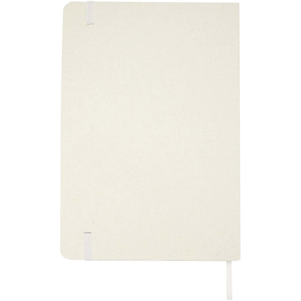 Bass A5 recycled hard cover notebook with lined pages