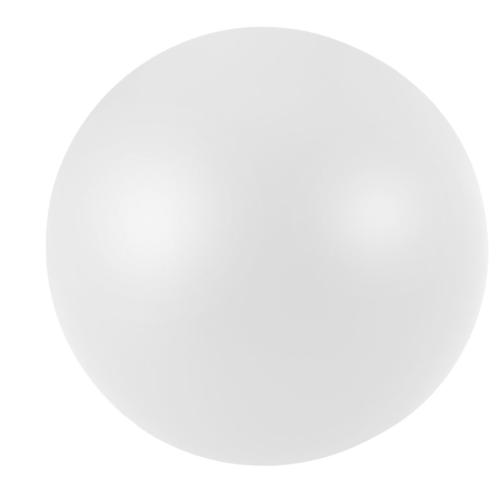 Cool round stress reliever - White