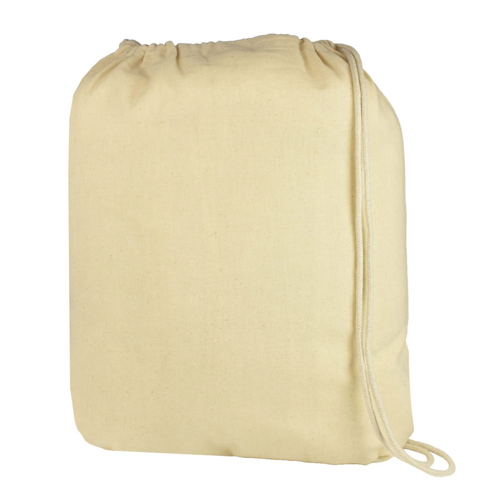 Cotton backpack, 140 gr/m² - Natural raw (Natural) / Natural raw